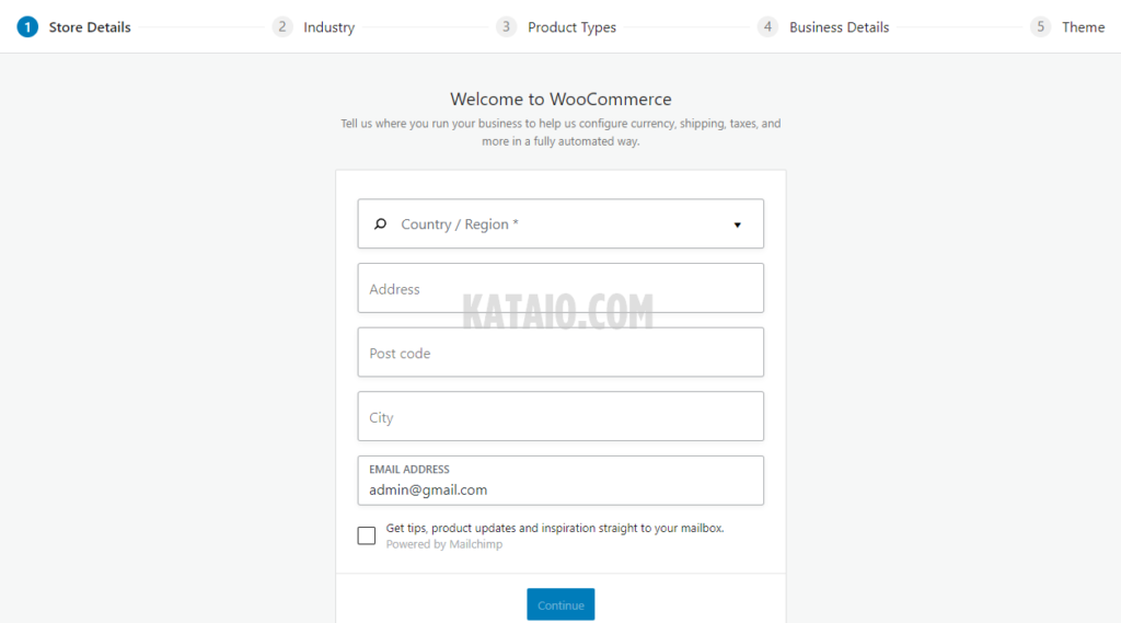 04. welcome woocommerce