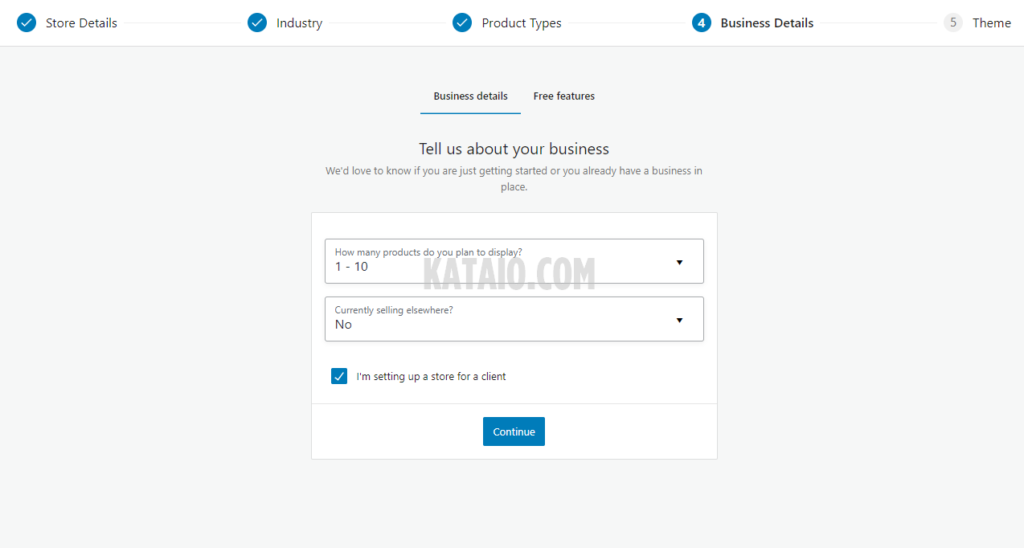 07. bisnis detail setting woocommerce