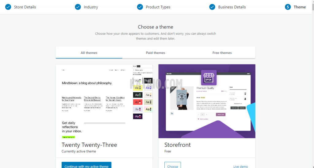 09. install theme woocommerce