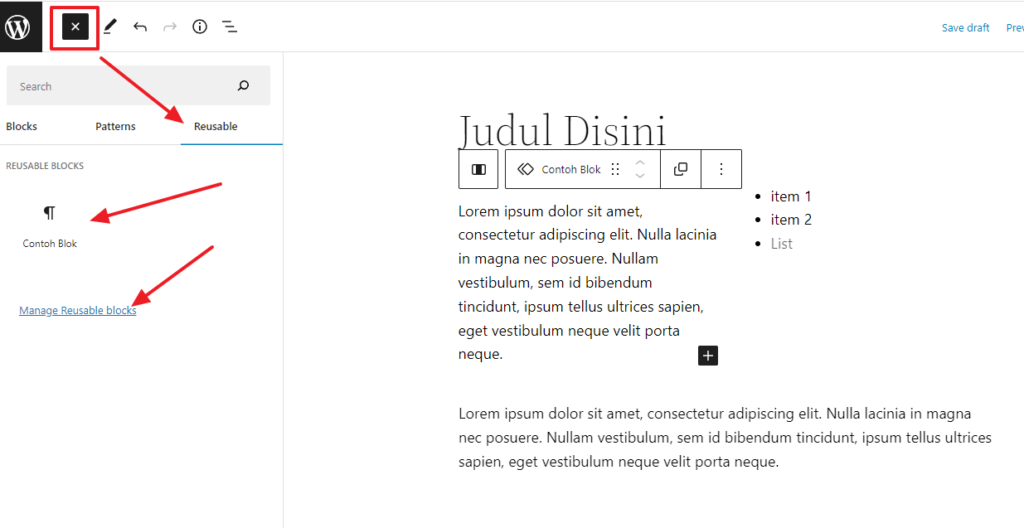 17. menambahkan reuseable blok