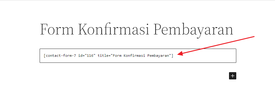 08. paste form konfirmasi pembaran