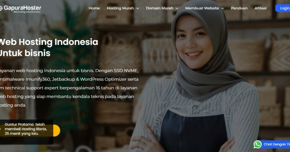 gapurahoster hosting provider paling rekomended dengan harga sangat murah