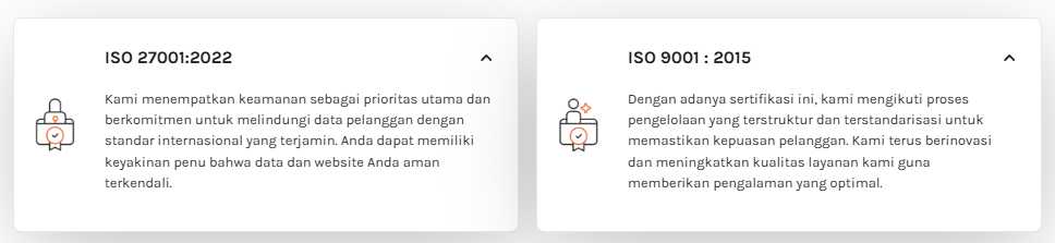 jagoan hosting - sertifikat Pelayanan Terbaik Diakui Tersertifikasi